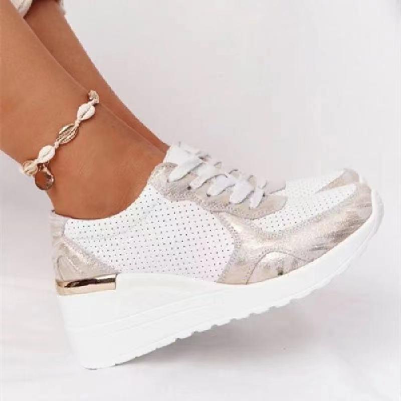 Damen Sneaker Keilabsatz – Modische Komfort-Sneaker für Alltag & Freizeit