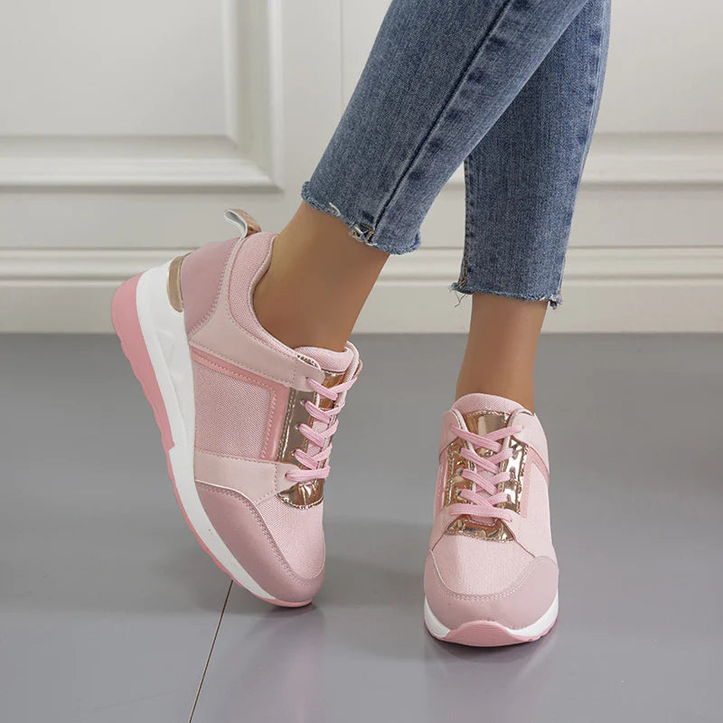 Damen Sneaker Keilabsatz – Modische Komfort-Sneaker für Alltag & Freizeit