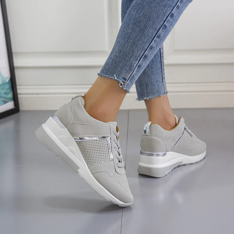 Damen Sneaker Keilabsatz – Modische Komfort-Sneaker für Alltag & Freizeit