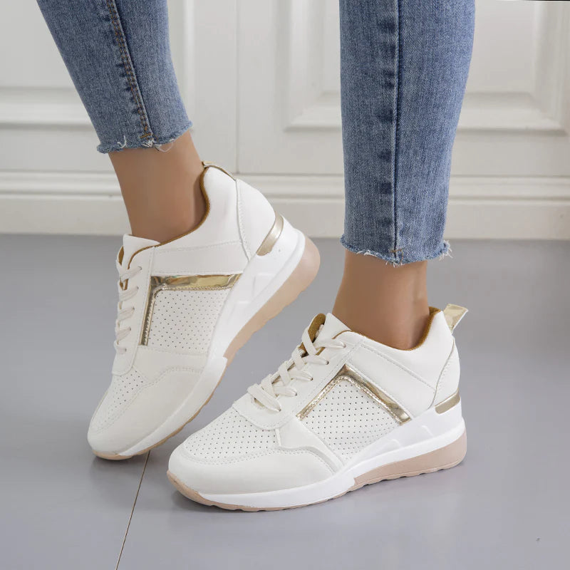 Damen Sneaker Keilabsatz – Modische Komfort-Sneaker für Alltag & Freizeit