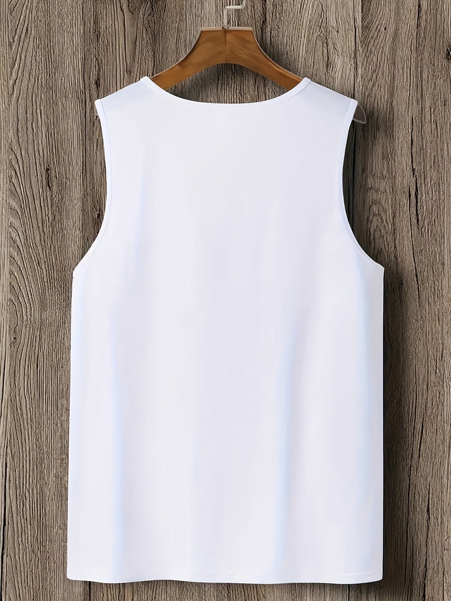 Herren Tanktop One Love Reggae Style mit Palmen – Sommerliches Freizeitshirt