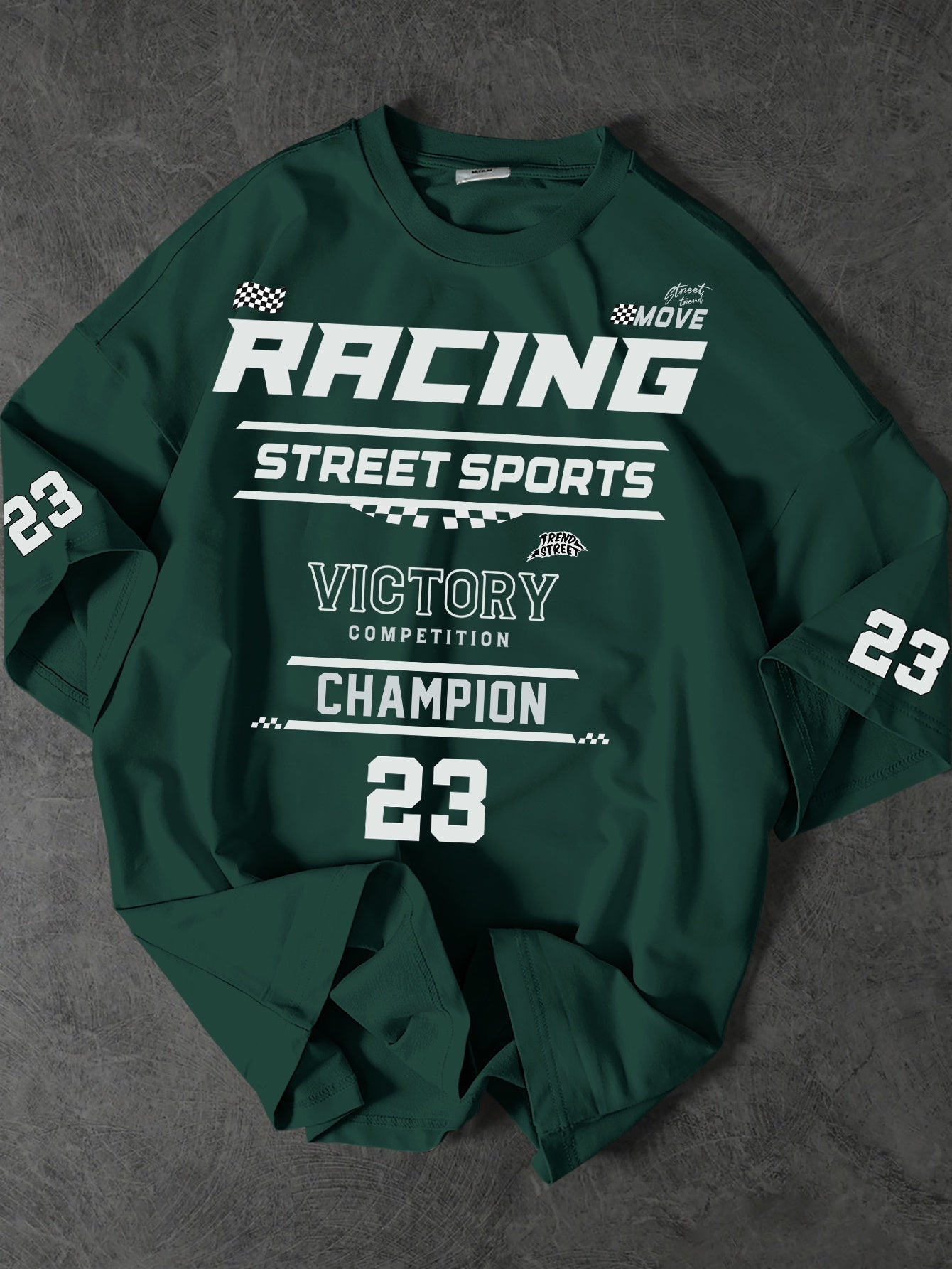 Herren Streetwear Racing Champion T-Shirt – Sportliches Freizeitshirt mit Print