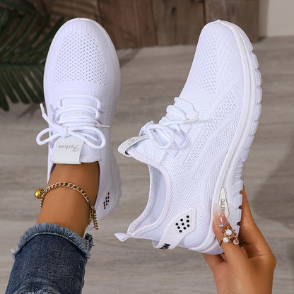 Damen Sneaker Freizeit leichte Sportschuhe für Alltag und Fitness