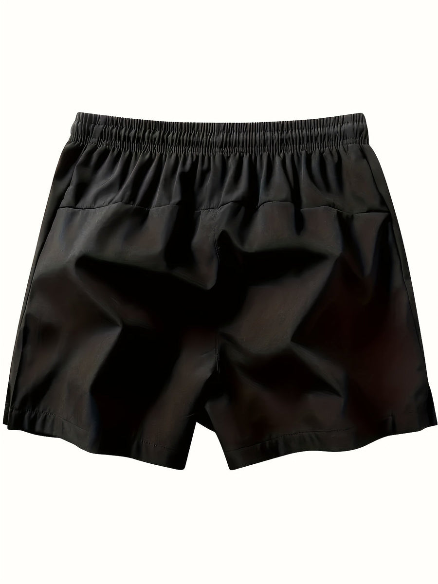 Herren Sportliche Laufshorts mit elastischem Bund und Kordelzug – Ideal für Training und Freizeit