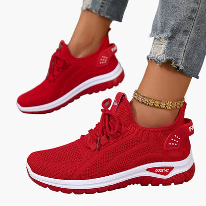 Damen Sneaker Freizeit leichte Sportschuhe für Alltag und Fitness