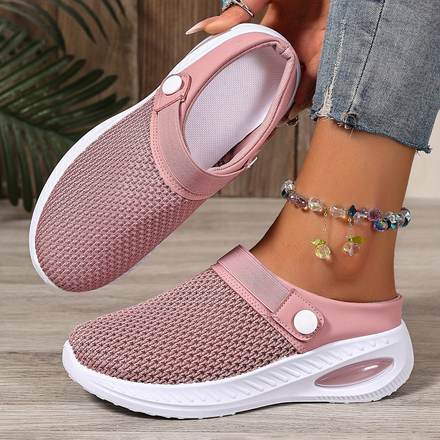 Damen Slip-On Mesh Clogs mit Komfort und sportlichem Design