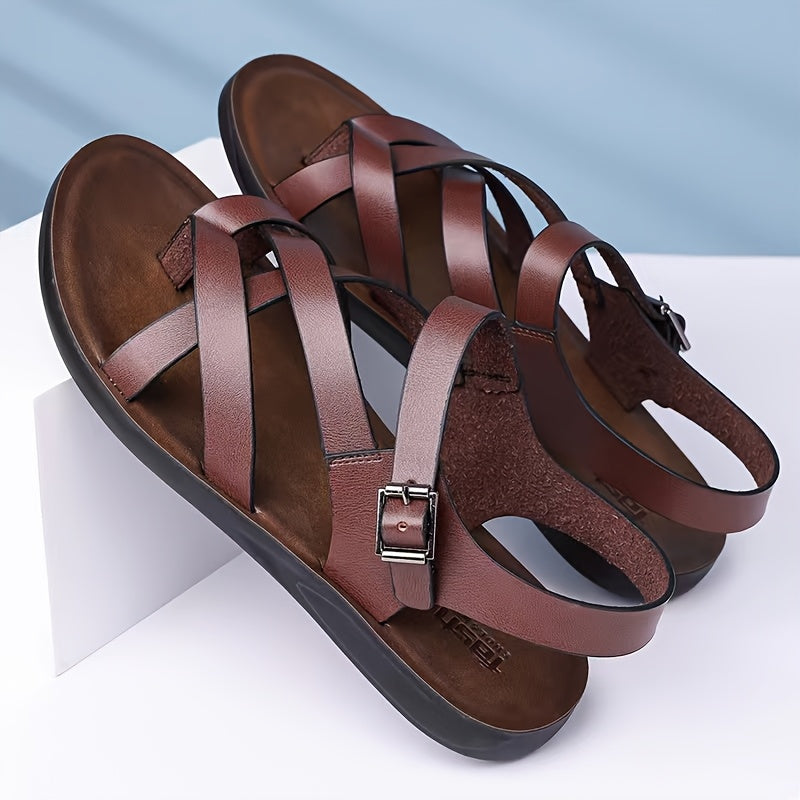 Herren Outdoor-Sandalen mit modischem Riemendesign für Freizeit und Wandern