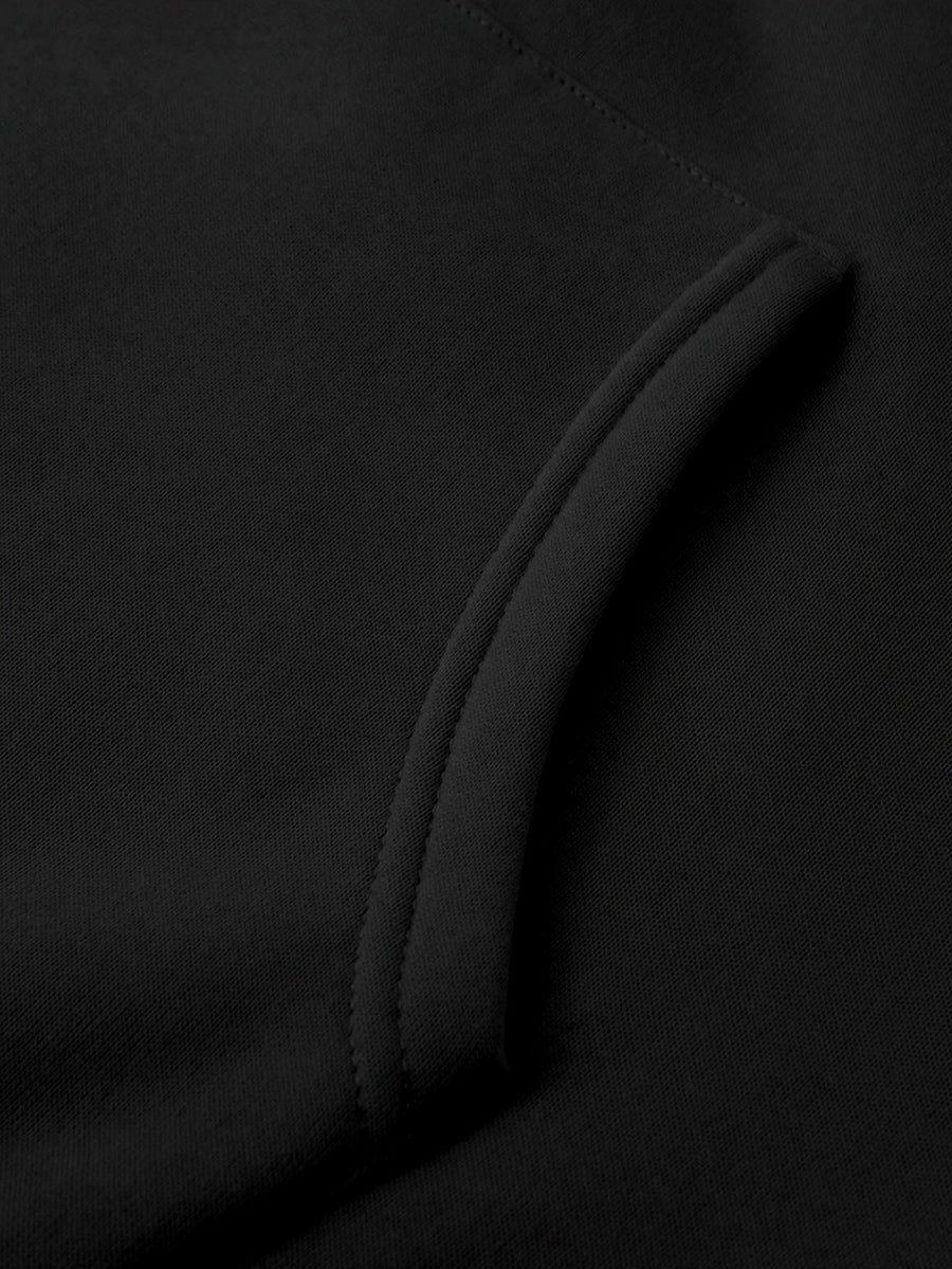 Herren Trainingsanzug Hoodie & Jogginghose Zweiteiler Grau Schwarz mit Streifen