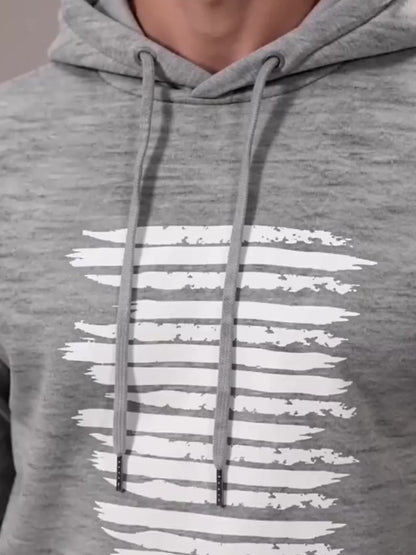 Unisex Trainingsanzug mit Kapuzenpullover & Jogginghose, weich gefüttert