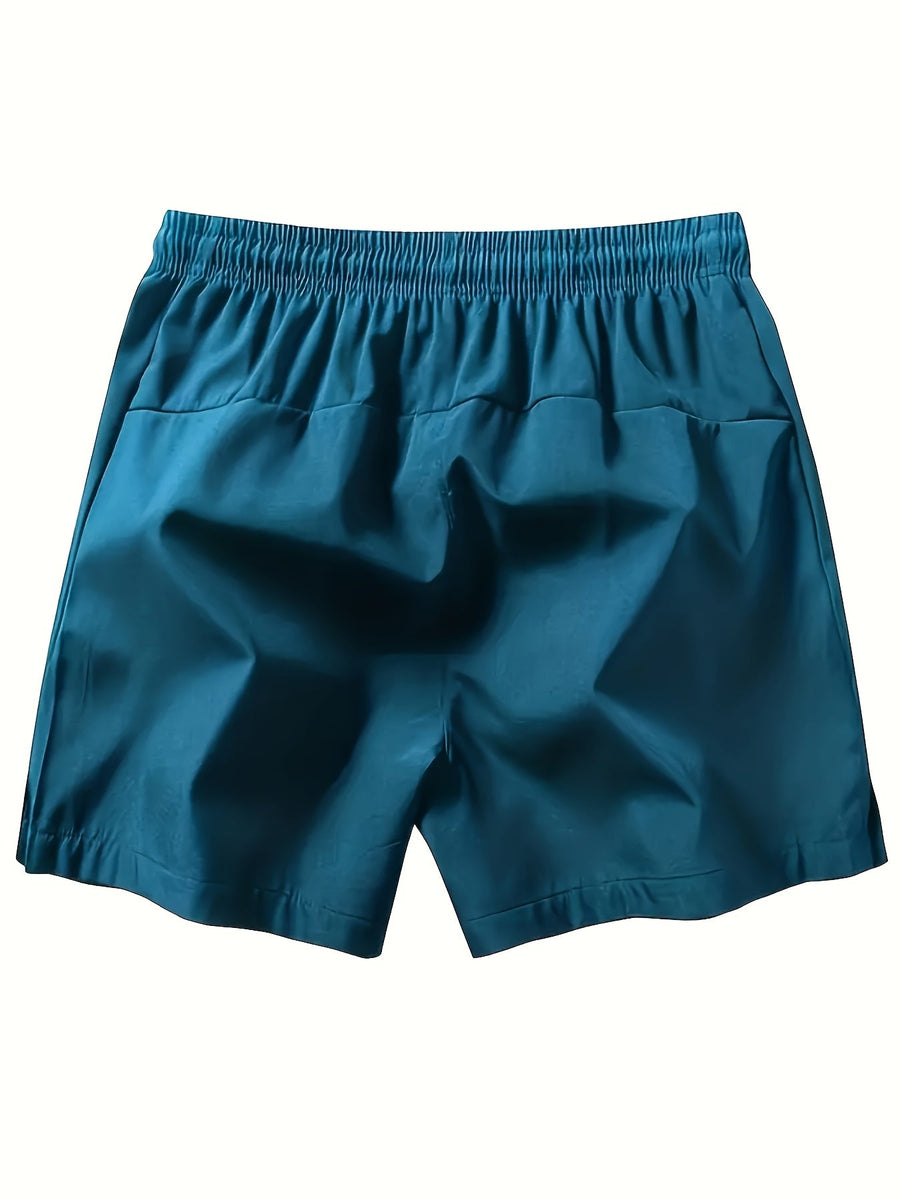 Herren Sportliche Laufshorts mit elastischem Bund und Kordelzug – Ideal für Training und Freizeit