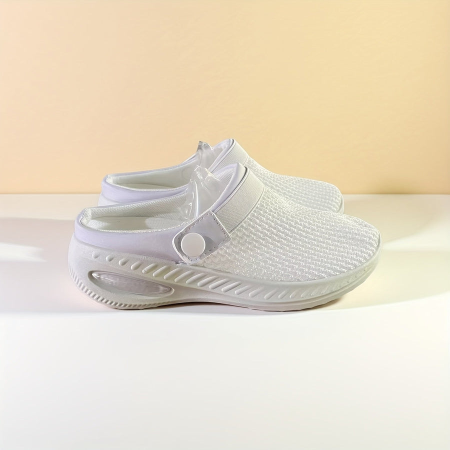 Damen Slip-On Mesh Clogs mit Komfort und sportlichem Design