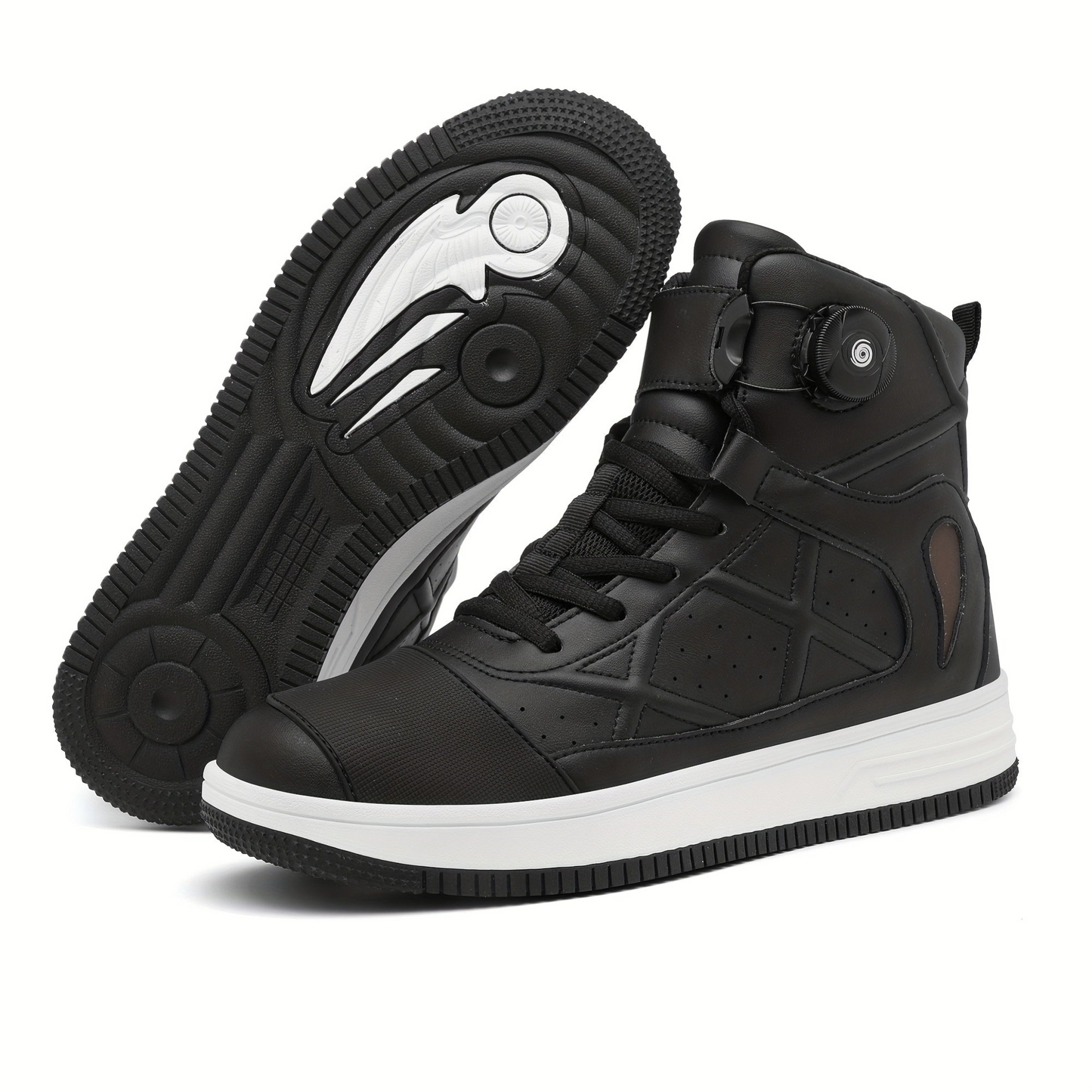 Men's High-Top Sneakers ��� Dial Lock System Sport Shoes