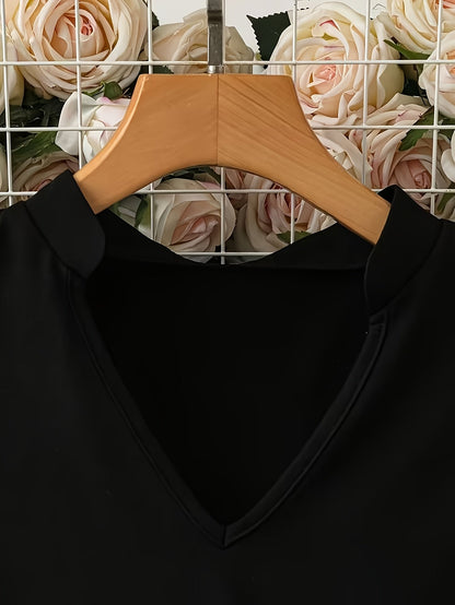 Damen Elegantes Kleid mit Streifenrock und Gürtel – Femininer Stil für besondere Anlässe