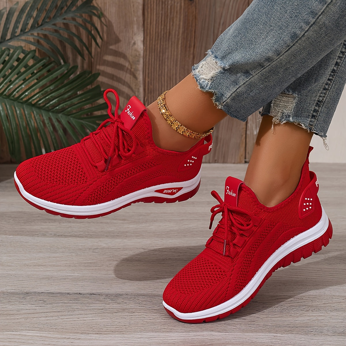 Damen Sneaker Freizeit leichte Sportschuhe für Alltag und Fitness