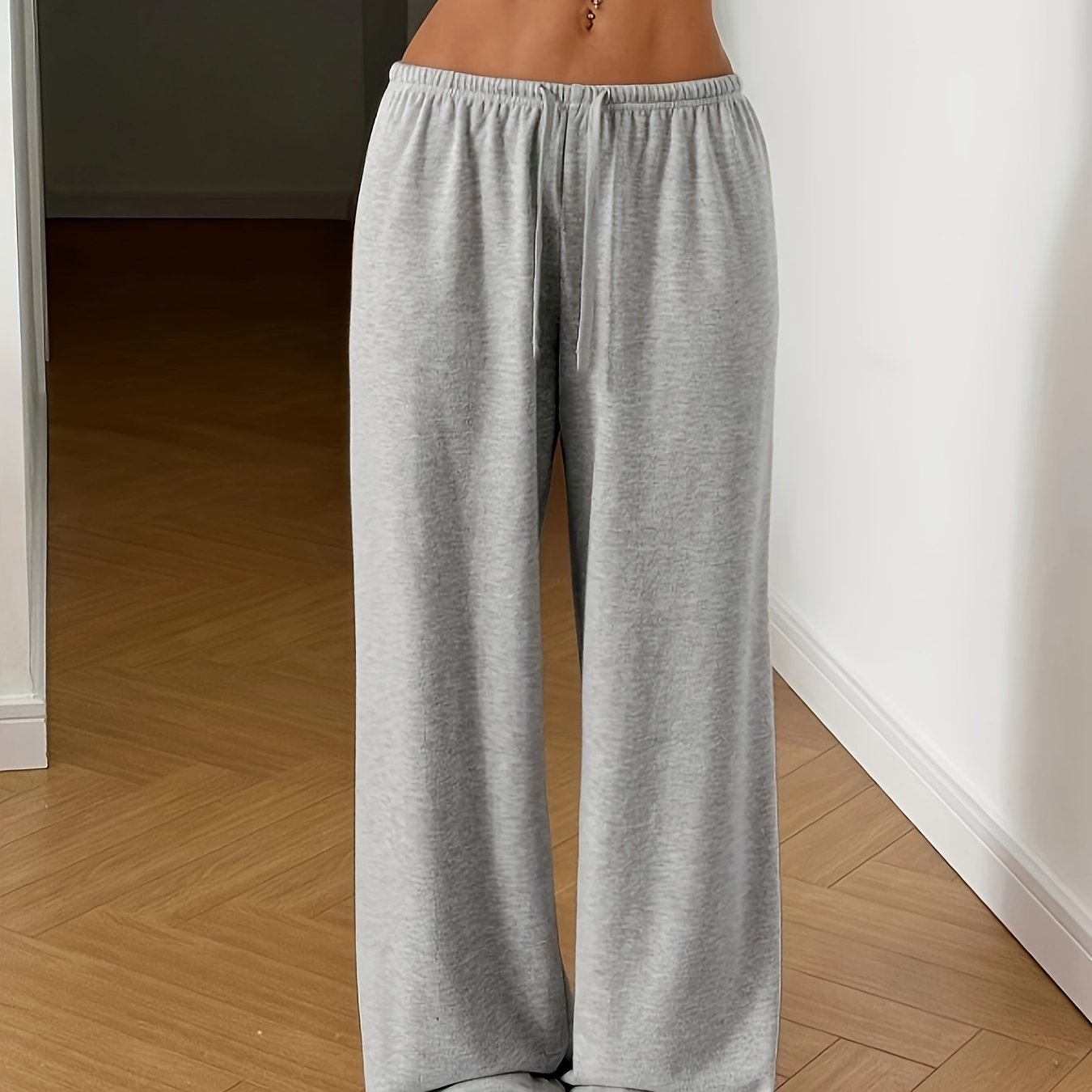 Damen Weite Loungehose mit Elastikbund – Entspannter Freizeitstil