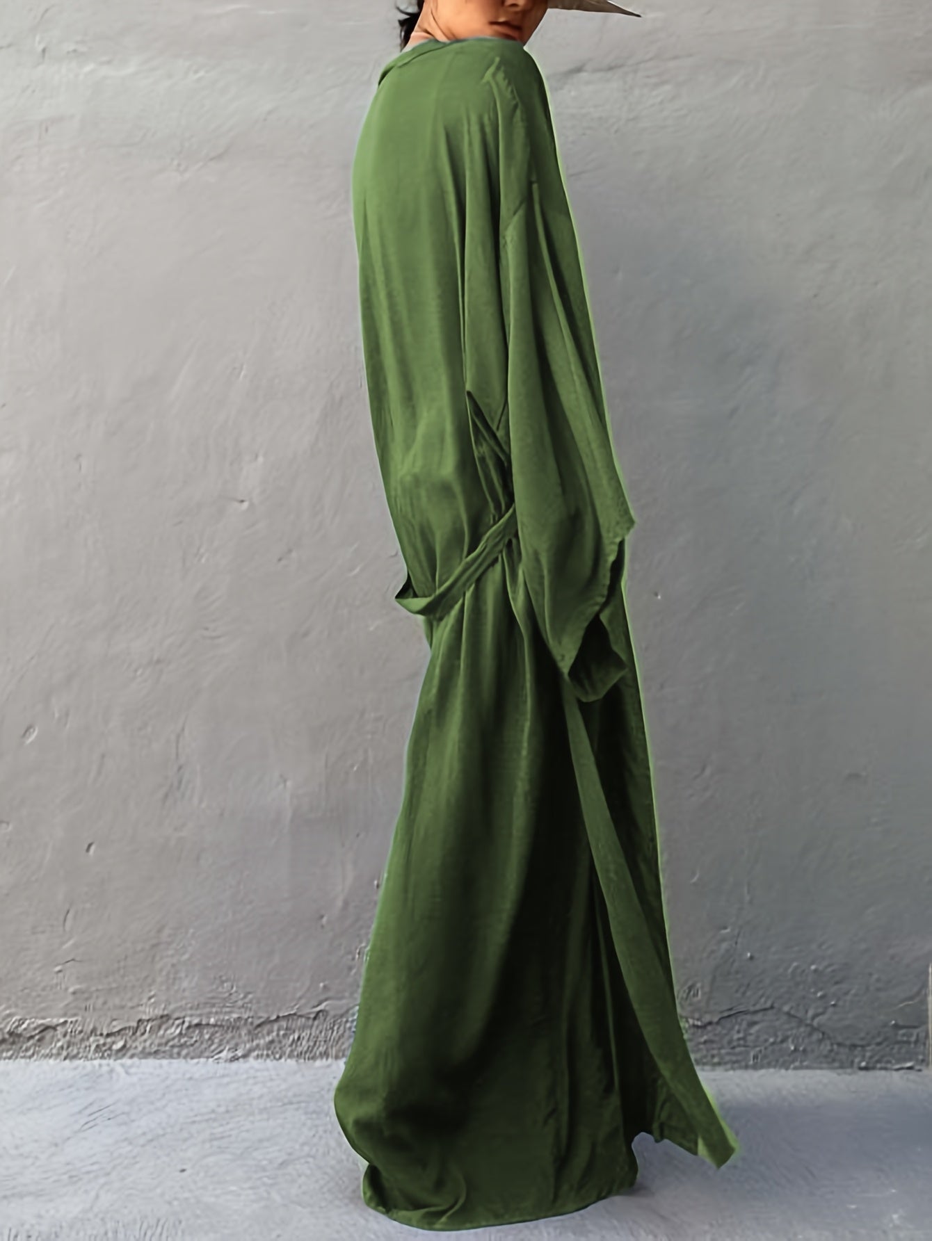 Damen Strand Kimono Maxilänge – Eleganter Überwurf für Bade- und Freizeit-Looks