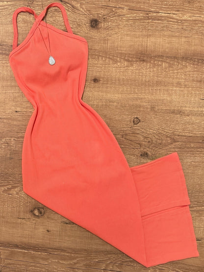 Damen Bodycon Midi Kleid mit Halterneck und modernem Schnitt – Elegantes Freizeit- und Ausgehkleid
