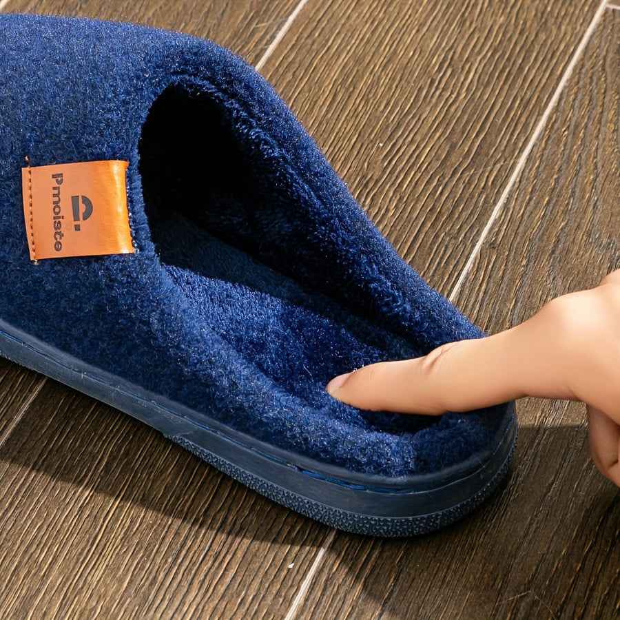 Unisex Hausschuhe Slipper Pantoffeln mit weichem Futter – gemütlich & rutschfest