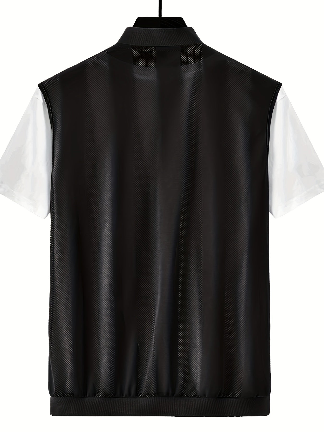 Herren Weste mit Reißverschluss und sportlichem Design – Ideal für Freizeit und Outdoor