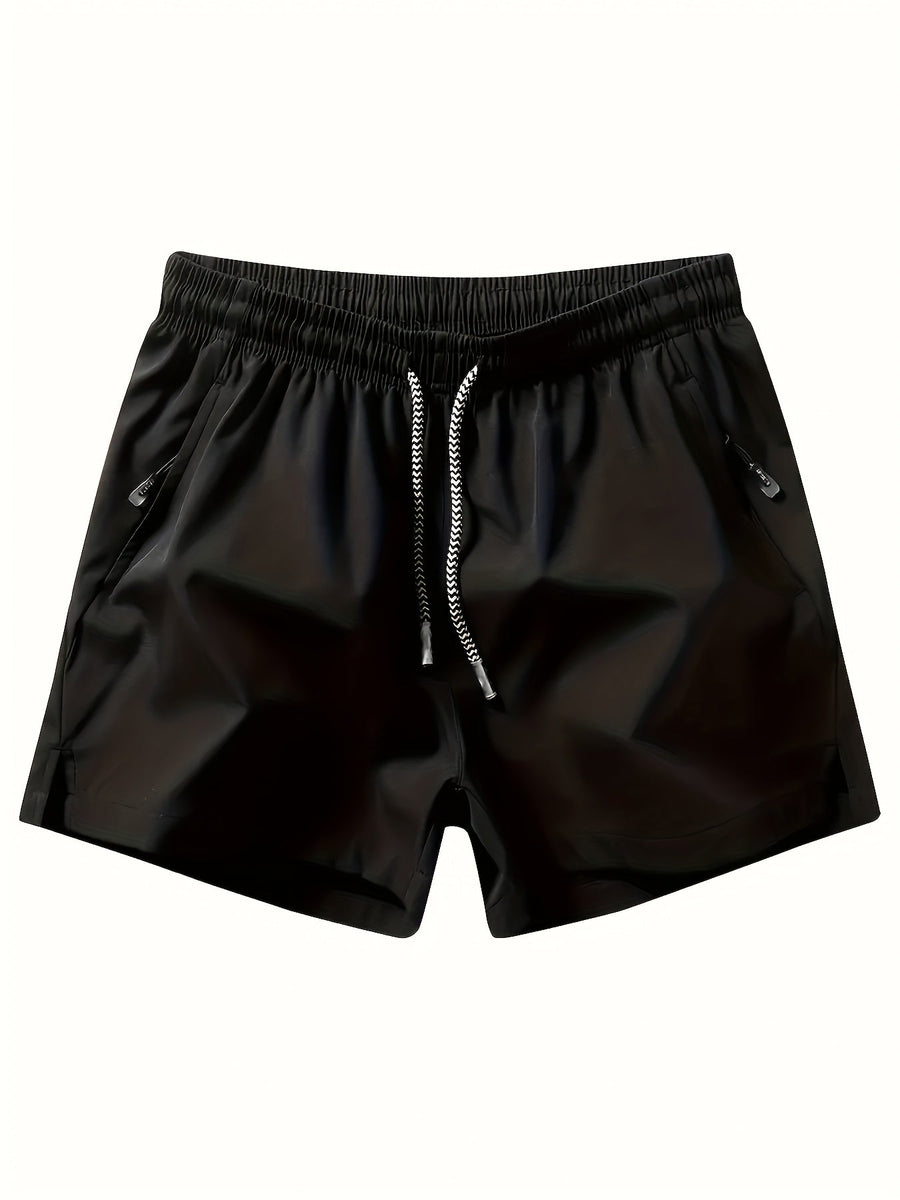 Herren Sportliche Laufshorts mit elastischem Bund und Kordelzug – Ideal für Training und Freizeit