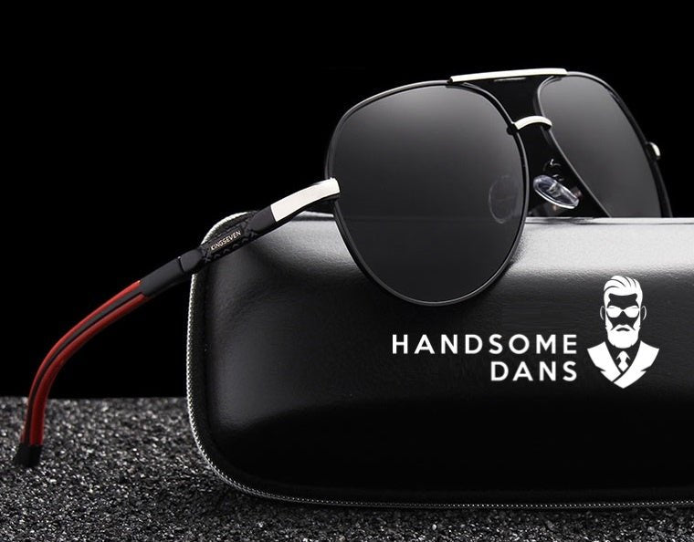 Sonnenbrille Pilotenstil verspiegelte Gläser Metallrahmen