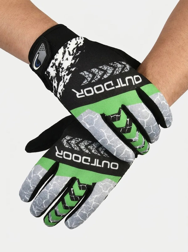 Outdoor-sporthandschoenen met klittenbandsluiting en handpalm met goede grip