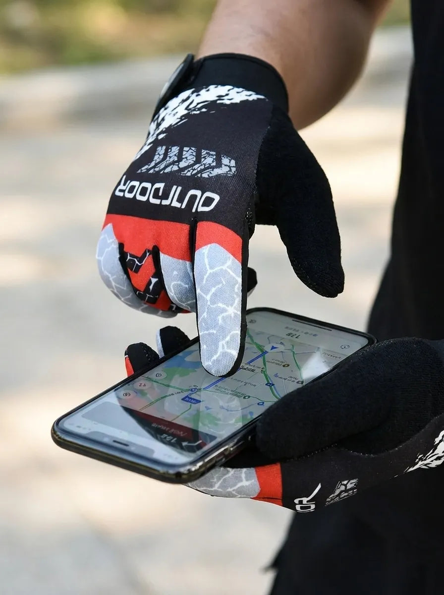 Outdoor Sport Handschuhe mit Klettverschluss und griffiger Handfläche