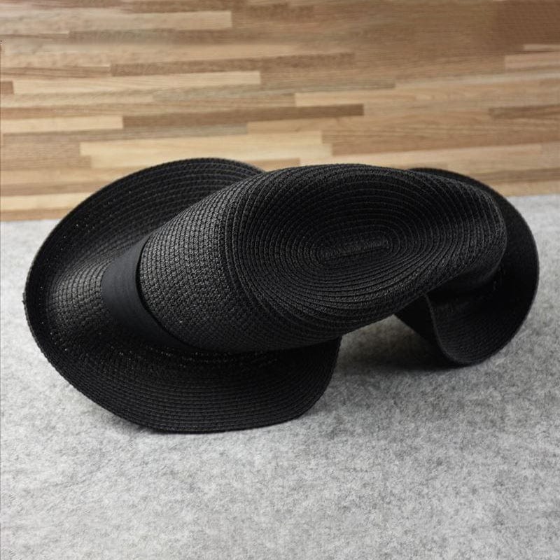 Unisex fedora met band van geweven materiaal in verschillende kleuren