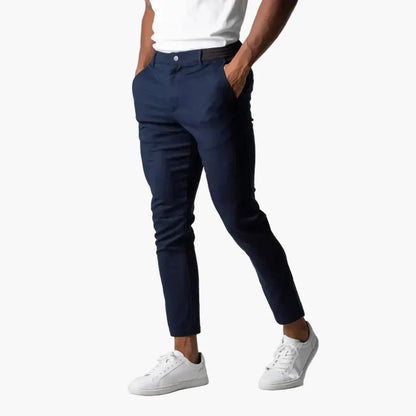 Herren Slim-Fit Chinohose – Modernes Design für Business und Freizeit