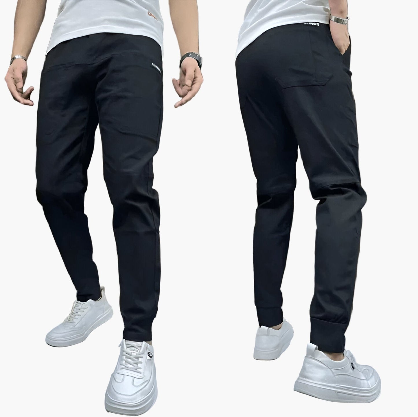 Herren Cargo-Jogginghose im Modernen Slim-Fit-Design