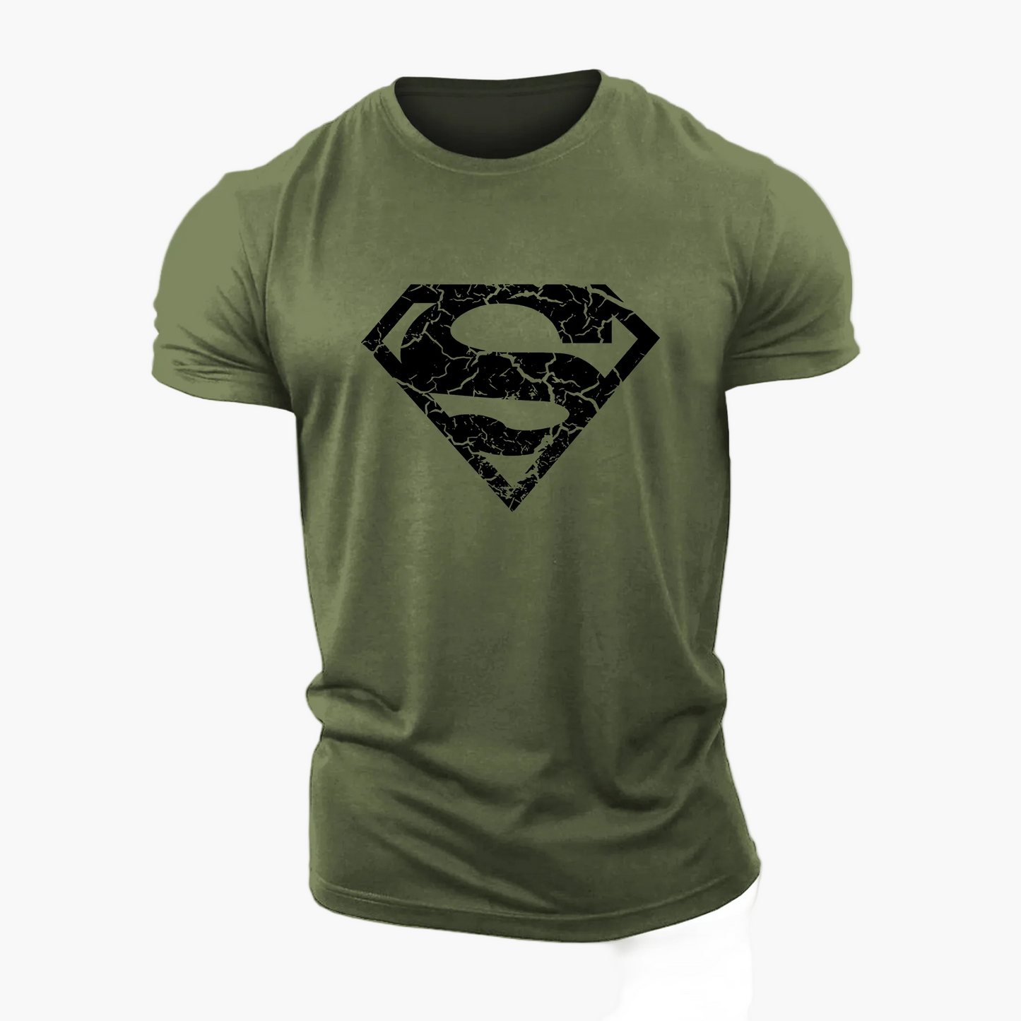 Herren T-Shirt mit Superman Logo – Power Style für Fans und Alltag