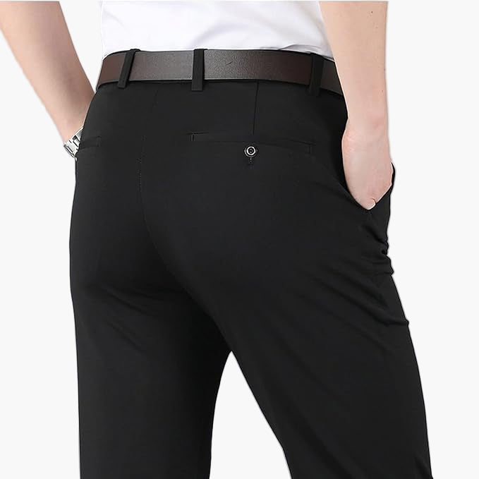 Herren Stretch-Businesshose – Bequeme Anzughose für Büro & Alltag, Modernes Design