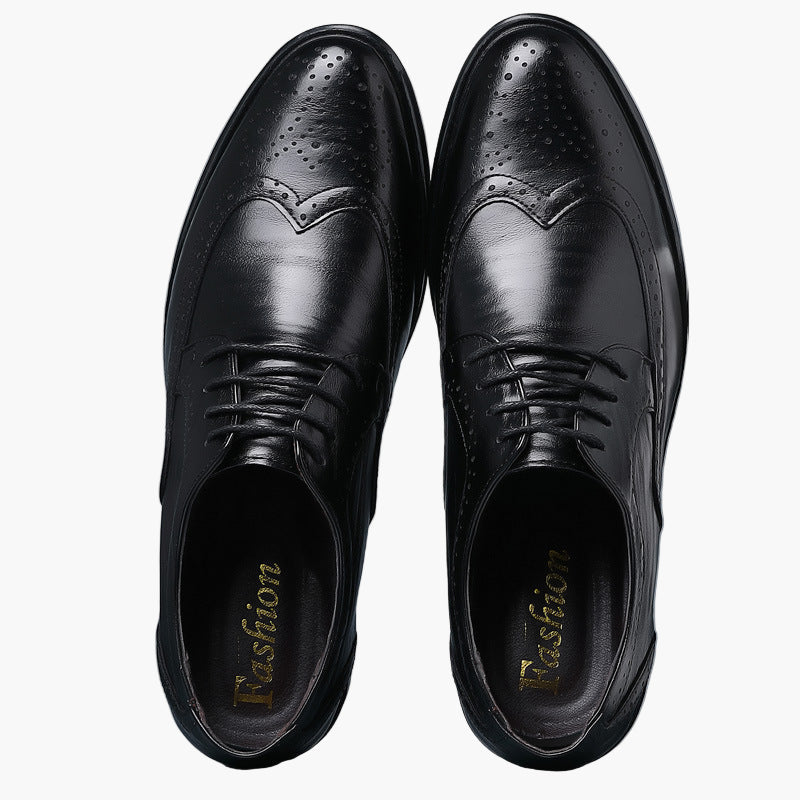 Herren Business Oxford Brogue Schnürschuhe – Elegante Klassiker für formelle Anlässe