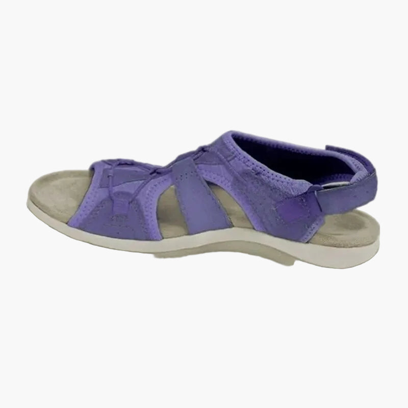 Damen Komfort-Sandalen für Alltag & Freizeit – Orthopädische Sommerschuhe mit verstellbaren Riemen