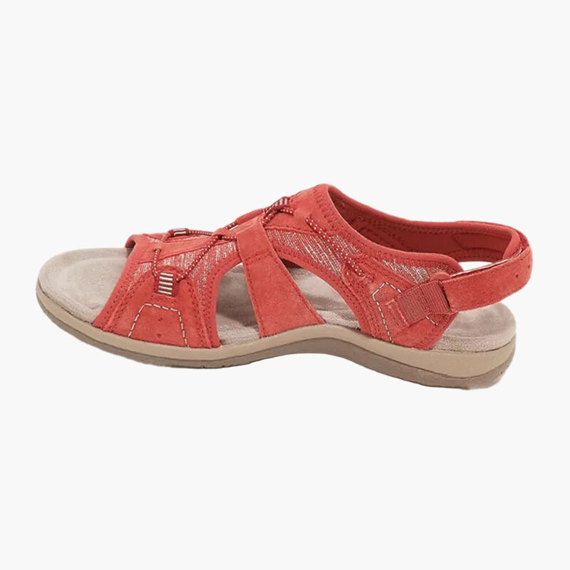 Damen Komfort-Sandalen für Alltag & Freizeit – Orthopädische Sommerschuhe mit verstellbaren Riemen