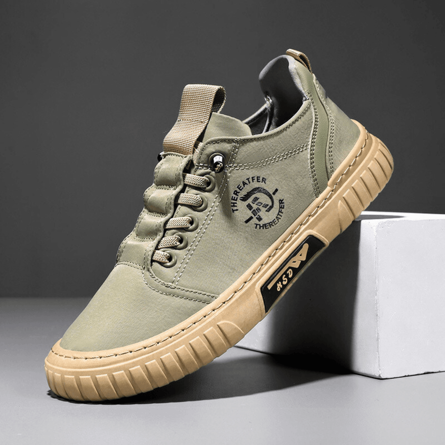 Herren Freizeitschuhe Schnürschuhe Low-Top Sneaker in verschiedenen Farben