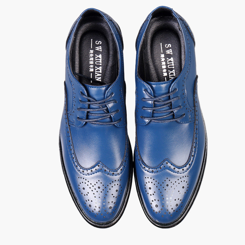 Herren Business Oxford Brogue Schnürschuhe – Elegante Klassiker für formelle Anlässe